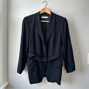 M.M.LaFleur Babette Black Blazer 12
